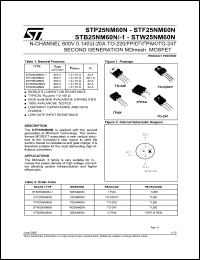 Click here to download STB25NM60 Datasheet