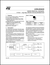Click here to download LIS3L02AQ3 Datasheet