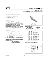 Click here to download EMIF010-COM01F2 Datasheet