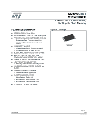 Click here to download M29W008EB90N6E Datasheet