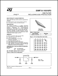 Click here to download EMIF10-1K010F2 Datasheet