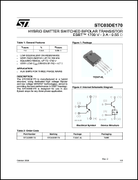 Click here to download STC03DE170 Datasheet