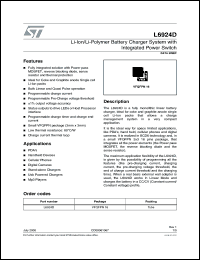 Click here to download L6924 Datasheet