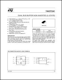 Click here to download 74V2T241 Datasheet