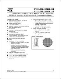 Click here to download ST22L096 Datasheet