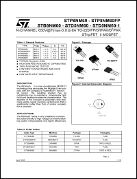 Click here to download STB8NM60 Datasheet