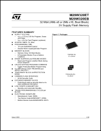 Click here to download M29W320ET70N1T Datasheet