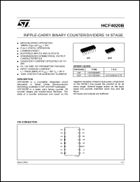 Click here to download HCF4020M013 Datasheet