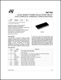 Click here to download VN770K Datasheet