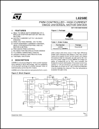 Click here to download L6258E Datasheet