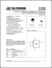 Click here to download ST24E64 Datasheet