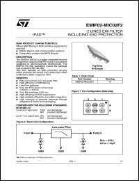 Click here to download EMIF02-MIC02F2 Datasheet