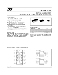 Click here to download M74HCT244M1R Datasheet