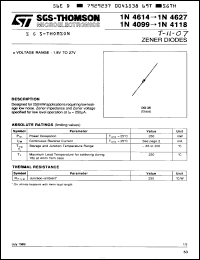 Click here to download 1N4615 Datasheet