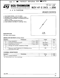 Click here to download BZV47C180 Datasheet