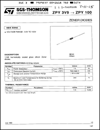 Click here to download ZPY100 Datasheet