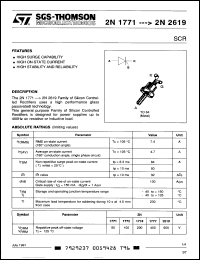 Click here to download 2N2619 Datasheet