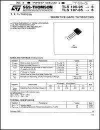 Click here to download TLS107-6 Datasheet