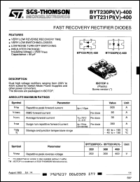 Click here to download BYT231PI300 Datasheet