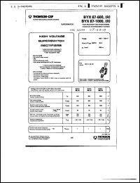 Click here to download BYX67-1000 Datasheet