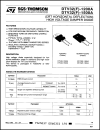 Click here to download DTV32F1200A Datasheet