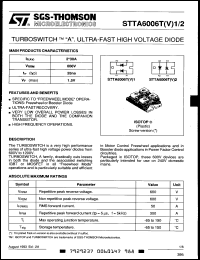 Click here to download STTA6006T2 Datasheet