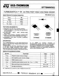 Click here to download STTB806 Datasheet