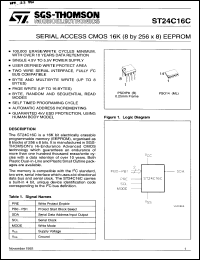 Click here to download ST24C16CB1 Datasheet