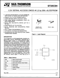 Click here to download ST25C04ML1 Datasheet