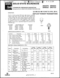 Click here to download 2N3733 Datasheet