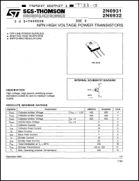 Click here to download 2N6932 Datasheet