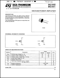 Click here to download BC441 Datasheet