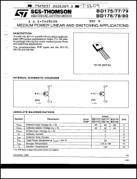 Click here to download BD175 Datasheet