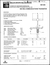 Click here to download SD1409 Datasheet