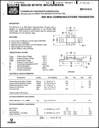 Click here to download SD1410-3 Datasheet