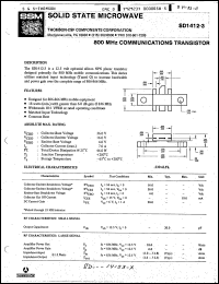 Click here to download SD1412-3 Datasheet