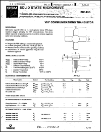 Click here to download SD1430 Datasheet