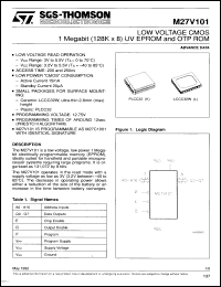 Click here to download M27V101-250L6 Datasheet
