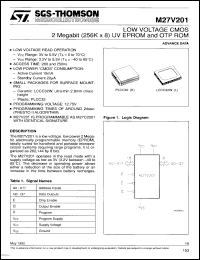 Click here to download M27V201-250L6 Datasheet