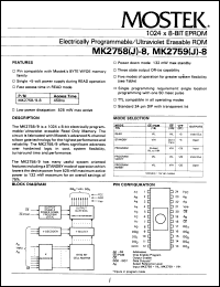 Click here to download MK2758J8 Datasheet