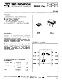 Click here to download THBT20011 Datasheet