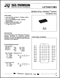 Click here to download LCTA6V1M3 Datasheet