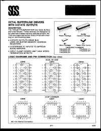 Click here to download T74LS244B1 Datasheet