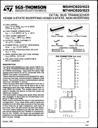 Click here to download M54HC623F1 Datasheet