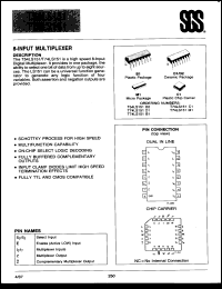 Click here to download T74LS151B1 Datasheet