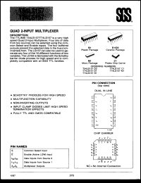 Click here to download T74LS157D1 Datasheet