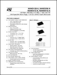 Click here to download NAND512W3A2CN1T Datasheet