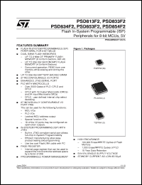 Click here to download PSD833F4V-20MIT Datasheet