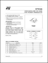 Click here to download STT818A Datasheet