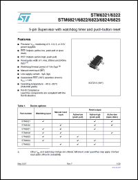 Click here to download STM6821SAWY6F Datasheet